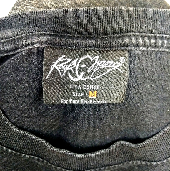 VINTAGE ROCK CHANG sz M Bridled Horse graphic tee - Picture 2 of 3